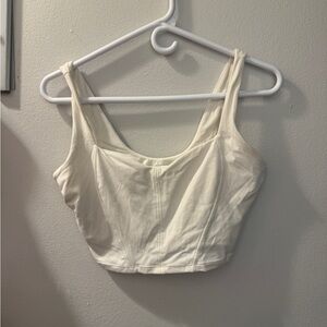 BuffBunny Cream Crop Top